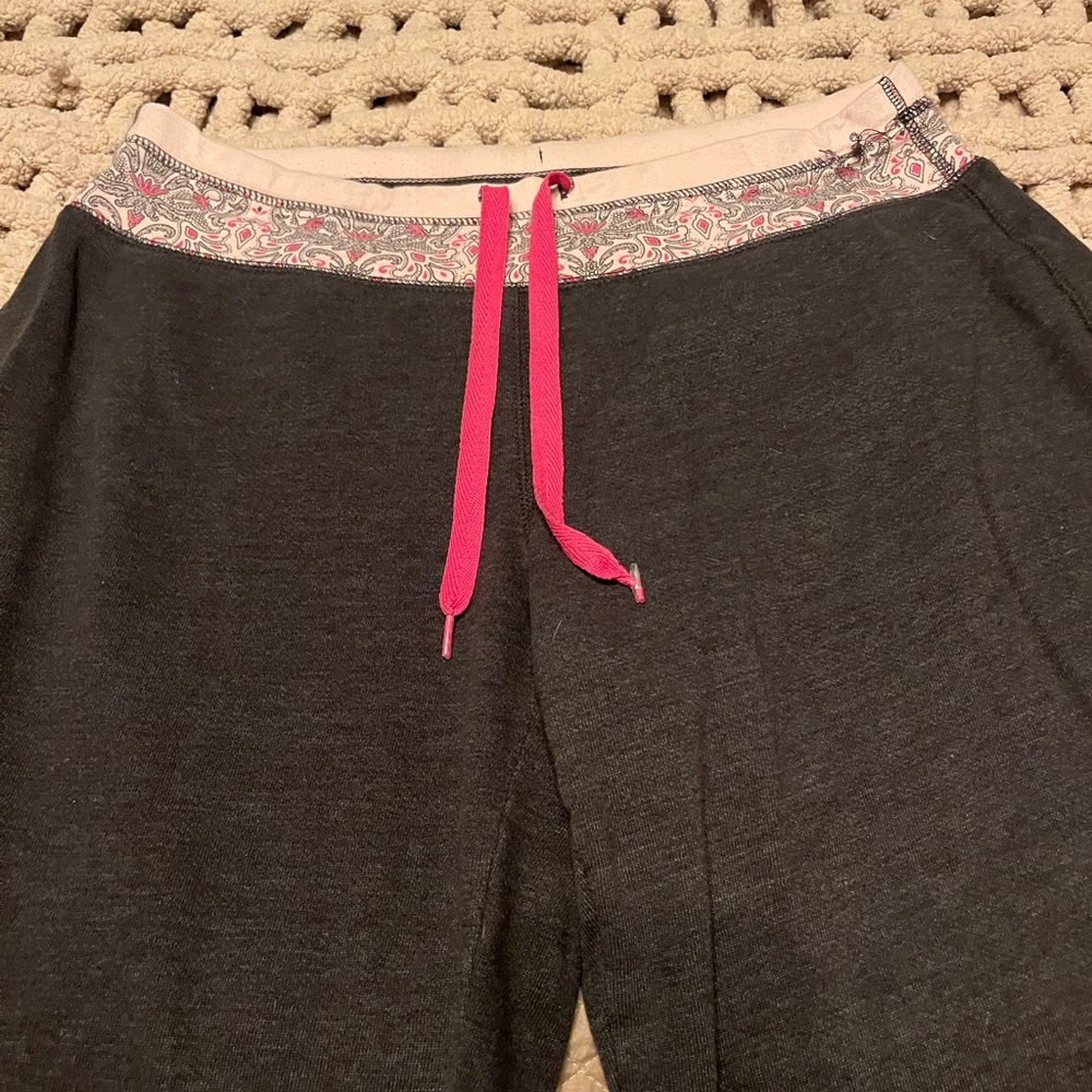 made for life Black Cozy Fleece Lounge Top